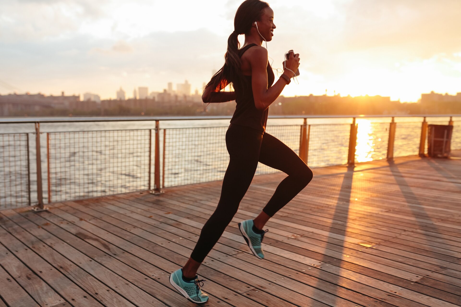 girl running